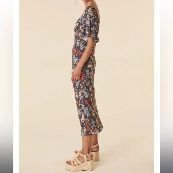 Spell Flora Midi Dress XS - Picture 6 of 14